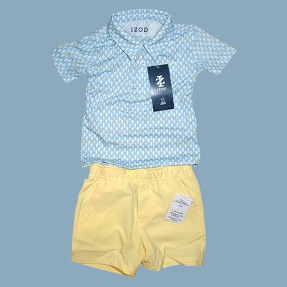 IZOD Boys' (12 months) 2-piece Polo and Short Set - NWT