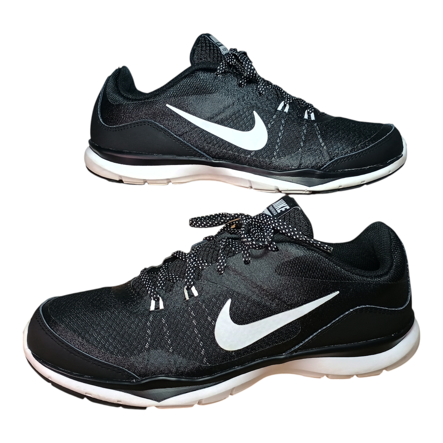 Nike Flex TR 5 | Women's size US 7W | Black & White Training Shoes