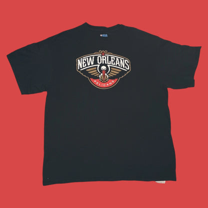Official NBA New Orleans Pelicans Men's T-Shirt Navy Blue Size XL (pre-owned)