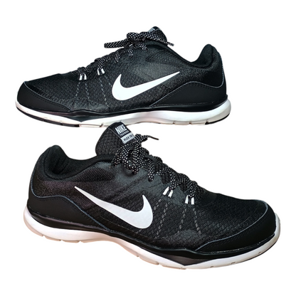 Nike Flex TR 5 | Women's size US 7W | Black & White Training Shoes