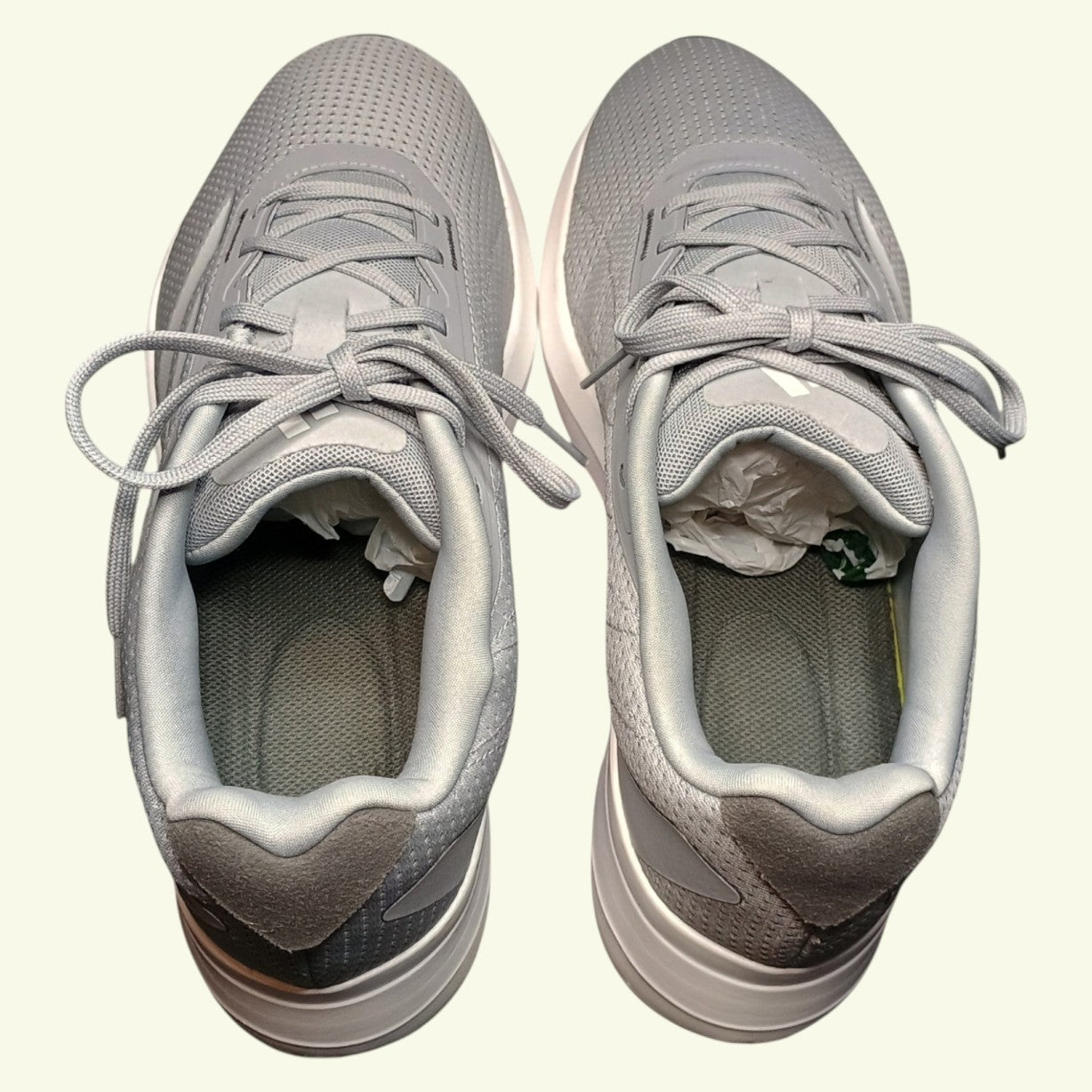 Adidas Duramo SL Men's US size 11.5 - Grey/White/Silver Running Shoes