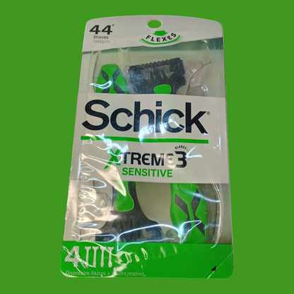 Schick XTREME 3 Sensitive Disposable Razors | 4-Pack