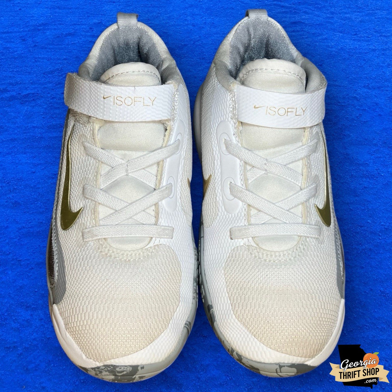 Nike IsoFly GS | Size 13C - Little Kids Youth Basketball Shoes | FQ7670-100
