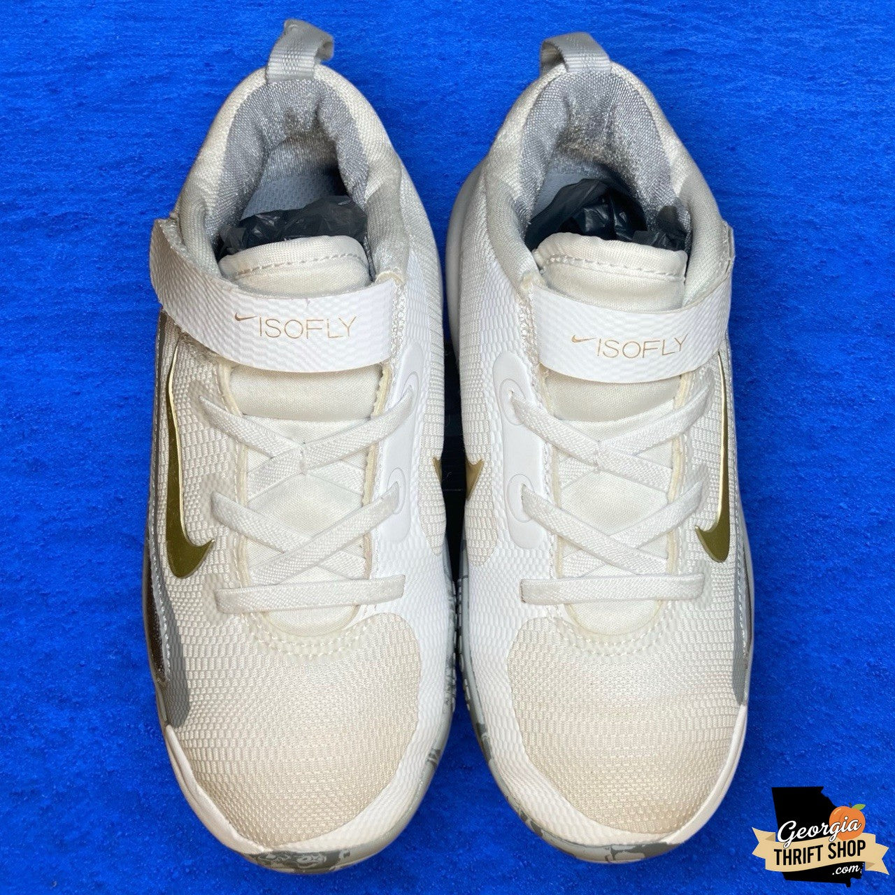 Nike IsoFly GS | Size 13C - Little Kids Youth Basketball Shoes | FQ7670-100